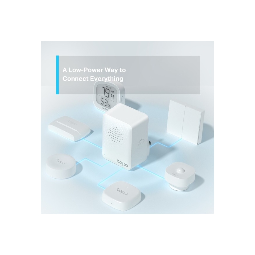 TP-Link - Viedais centrmezgls MATTER Wi-Fi Tapo H100
