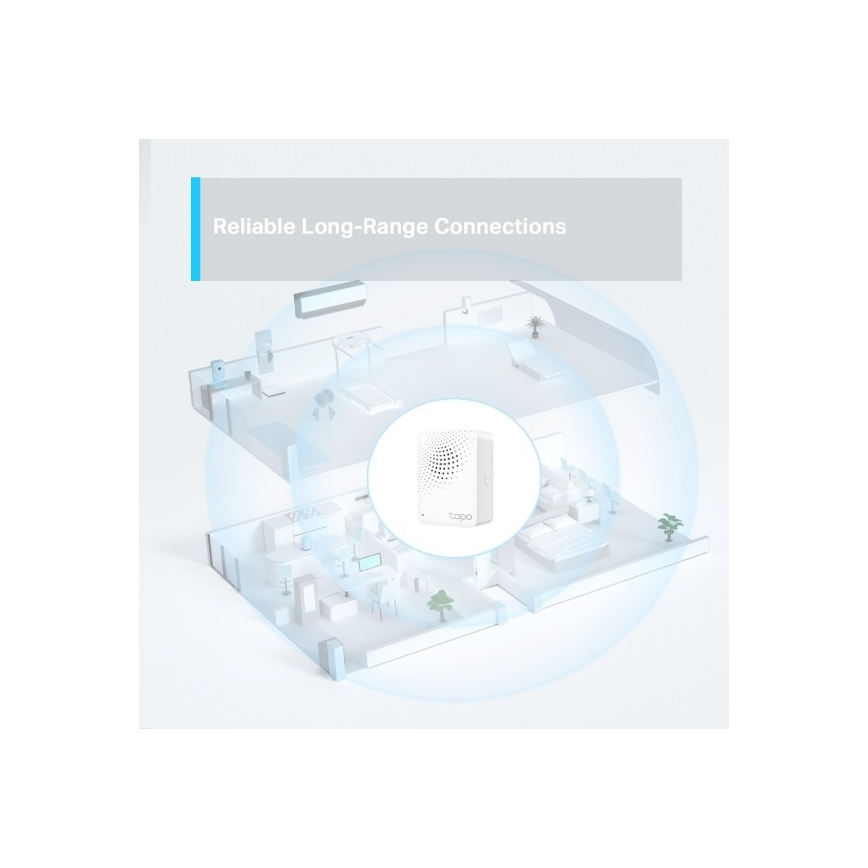 TP-Link - Viedais centrmezgls MATTER Wi-Fi Tapo H100
