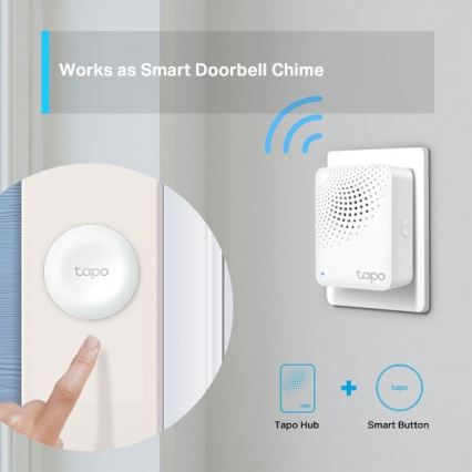 TP-Link - Viedais centrmezgls MATTER Wi-Fi Tapo H100