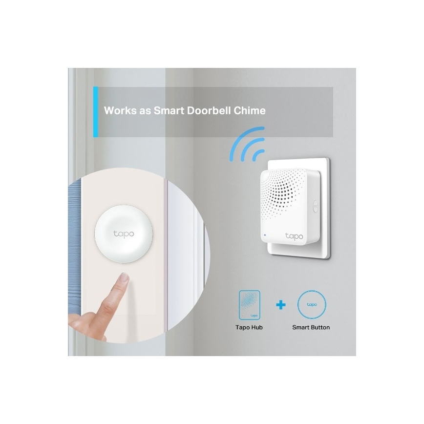 TP-Link - Viedais centrmezgls MATTER Wi-Fi Tapo H100