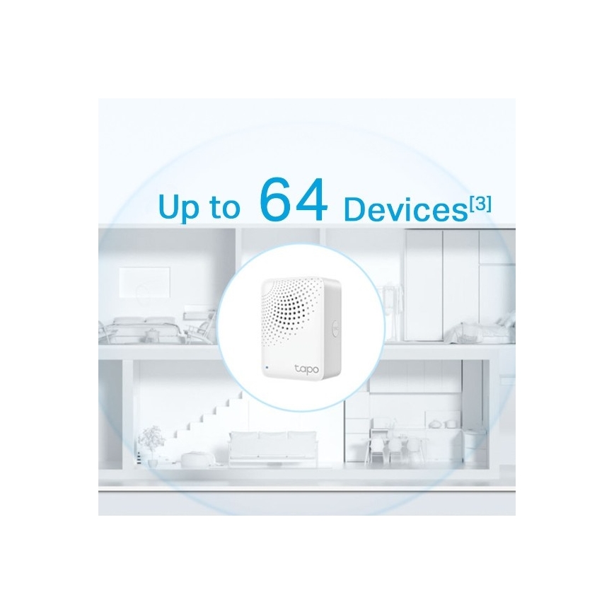 TP-Link - Viedais centrmezgls MATTER Wi-Fi Tapo H100