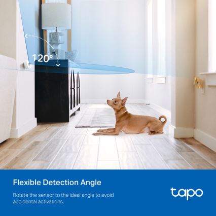 TP-Link - Viedais kustību sensors 1xCR2450 Wi-Fi