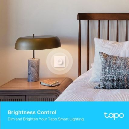 TP-Link - Viedais pieskāriena aptumšošanas slēdzis 1xCR2032 Wi-Fi