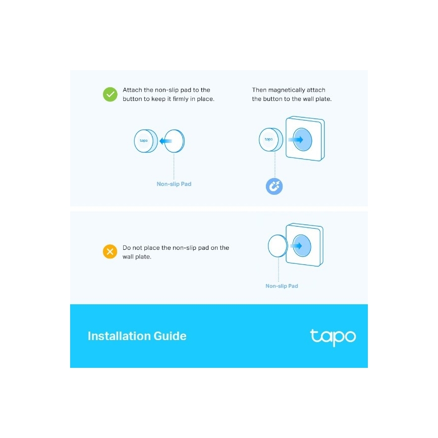 TP-Link - Viedais skārienjutīgais dimmeris 1xCR2032