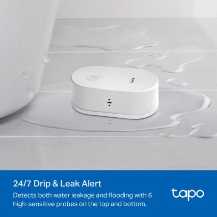 TP-Link - Viedais ūdens noplūdes sensors 2xAAA Wi-Fi
