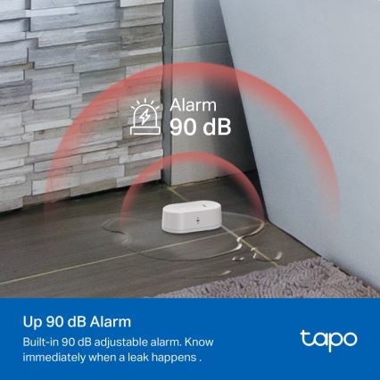 TP-Link - Viedais ūdens noplūdes sensors 2xAAA Wi-Fi