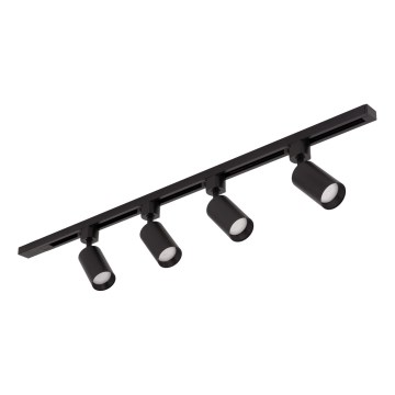 TRACER 4xGU10/10W/230V 1 m melnā gaismas punkta lampa