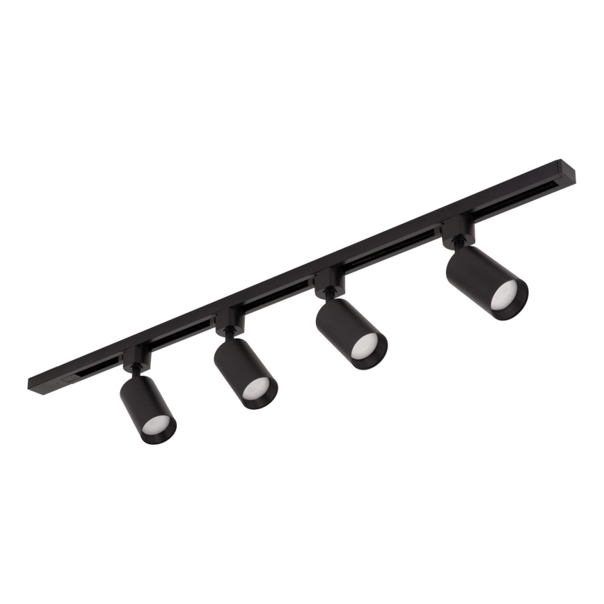 TRACER 4xGU10/10W/230V 1 m melnā gaismas punkta lampa