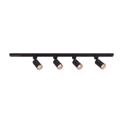 TRACER 4xGU10/10W/230V 1 m melnā gaismas punkta lampa