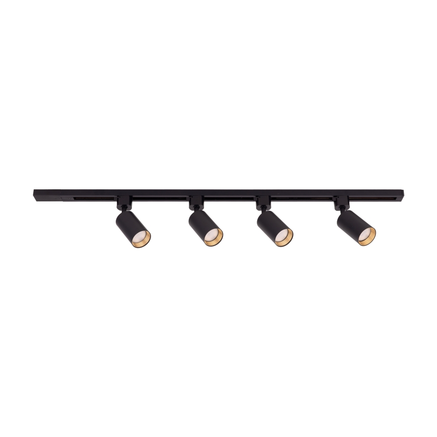 TRACER 4xGU10/10W/230V 1 m melnā gaismas punkta lampa