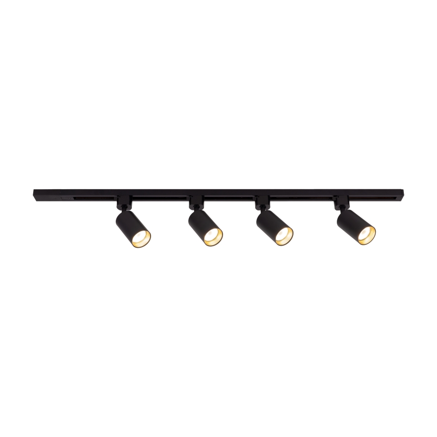 TRACER 4xGU10/10W/230V 1 m melnā gaismas punkta lampa