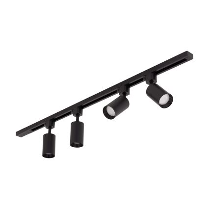 TRACER 4xGU10/10W/230V 1 m melnā gaismas punkta lampa