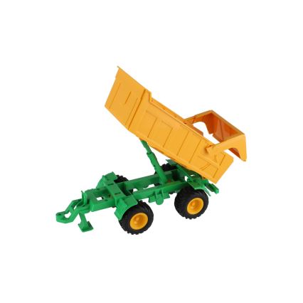 Traktors Zetor ar piekabi 2x AA + tālvadība