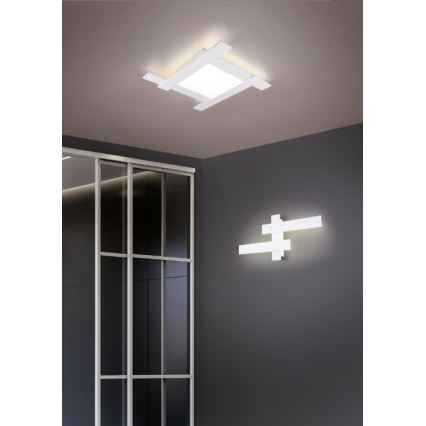 Trio - LED Aptumšojama griestu lampa BELFAST LED/18W/230V + LED/14W/230V 4000K