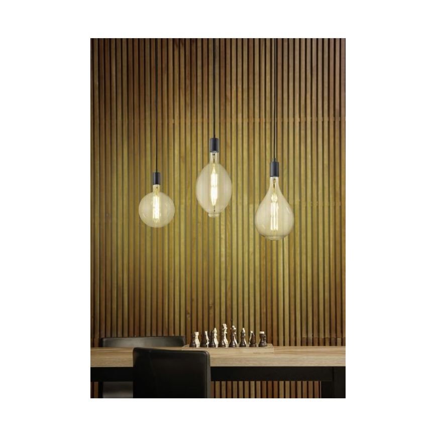 Trio - LED Aptumšojama lustra ar auklu GINSTER 3xE27/8W/230V