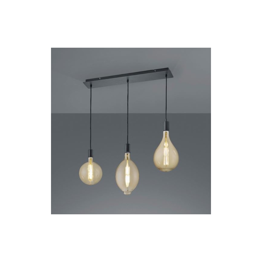 Trio - LED Aptumšojama lustra ar auklu GINSTER 3xE27/8W/230V