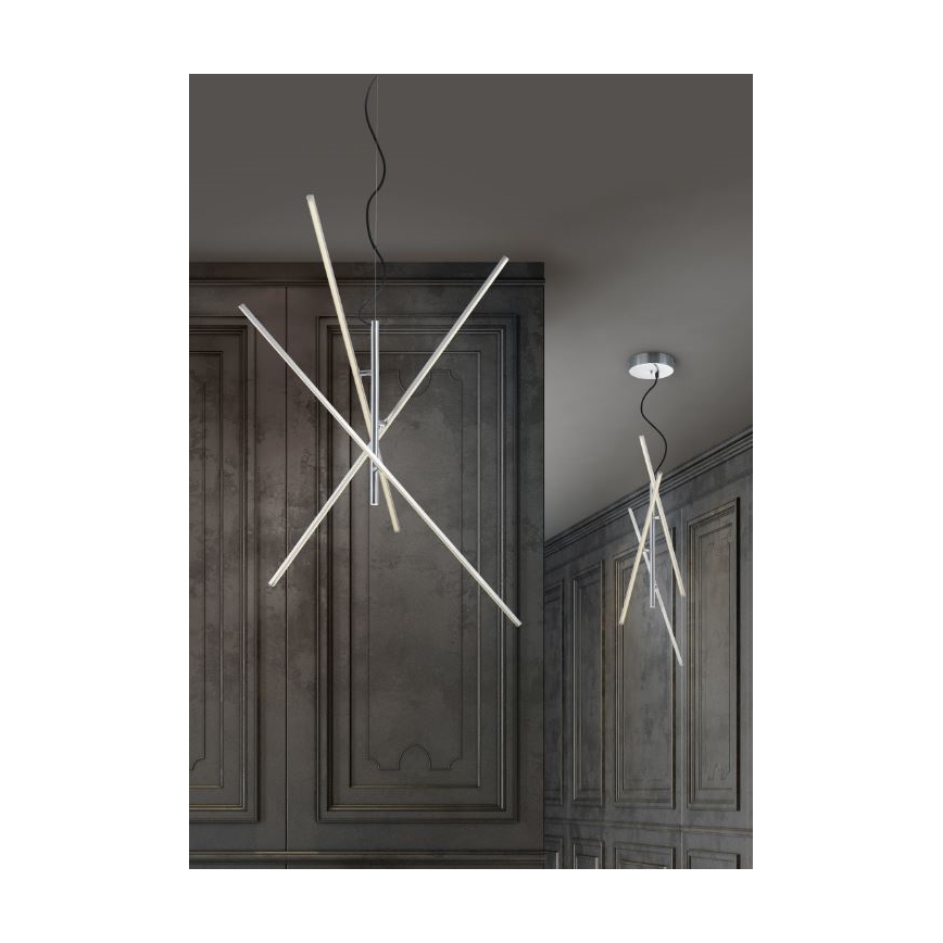 Trio - LED Aptumšojama lustra ar auklu TIRIAC 3xLED/7,5W/230V