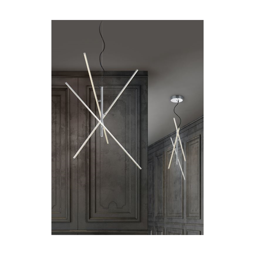 Trio - LED Aptumšojama lustra ar auklu TIRIAC 3xLED/8,5W/230V