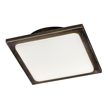 TRIO - LED Aptumšojams griestu gaismeklis DENVER 1xLED/20W/230V patina
