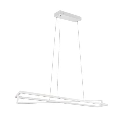 Trio - LED lustra uz troses EDGE LED/35W/230V 2300/3000/4000K balta