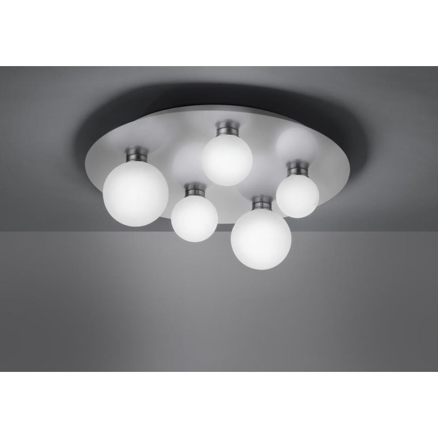 Trio - LED RGB Aptumšojama griestu lampa DICAPO 5xLED/3W/230V 3000-5000K + tālvadības pults