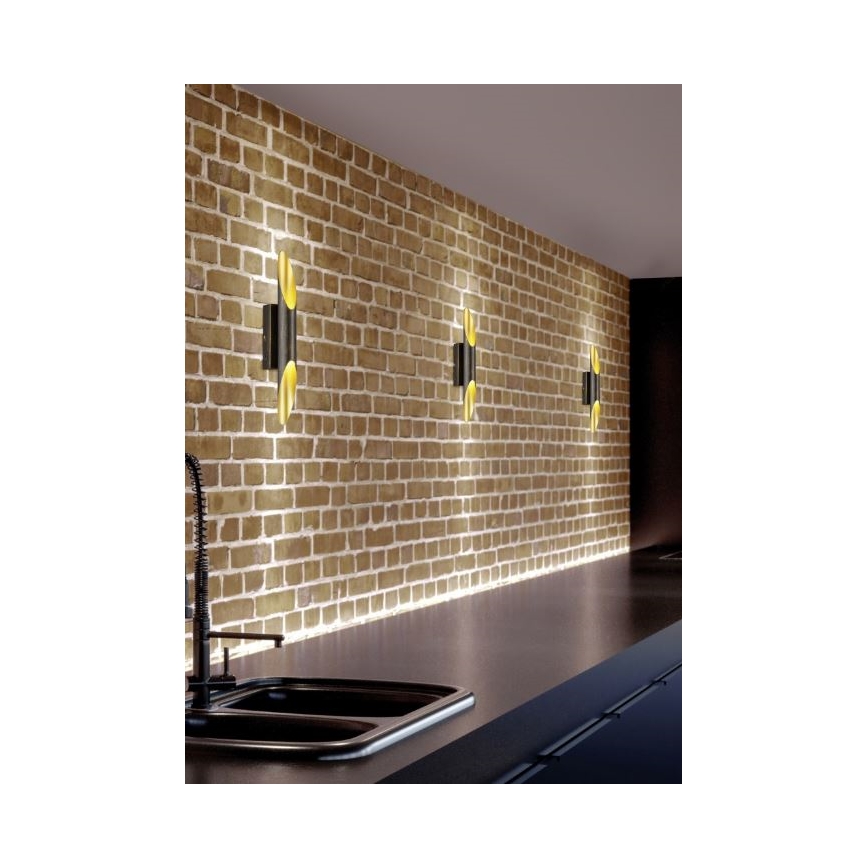 Trio - LED Sienas lampa BOLERO 2xLED/3,1W/230V CRI 90 varš