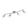 Trio - Starmetis TRUMPET 4xE14/40W/230V