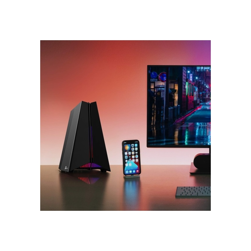 Trīs joslu Wi‑Fi 7 spēļu maršrutētājs