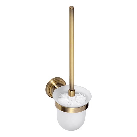 Tualetes birste 11x37,5 cm, bronzas krāsā