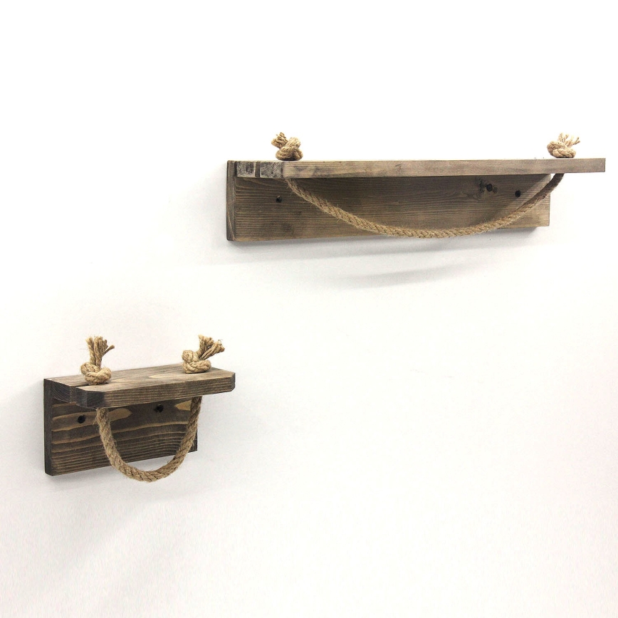 Tualetes papīra turētājs 10,5x17 cm + sienas plaukts 10x50 cm egle