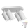 TURYN 4xGU10/6,5W/230V 2700-6500K Wi-Fi IP44 Baltā LED RGBW Regulējams vannas istabas prožektors