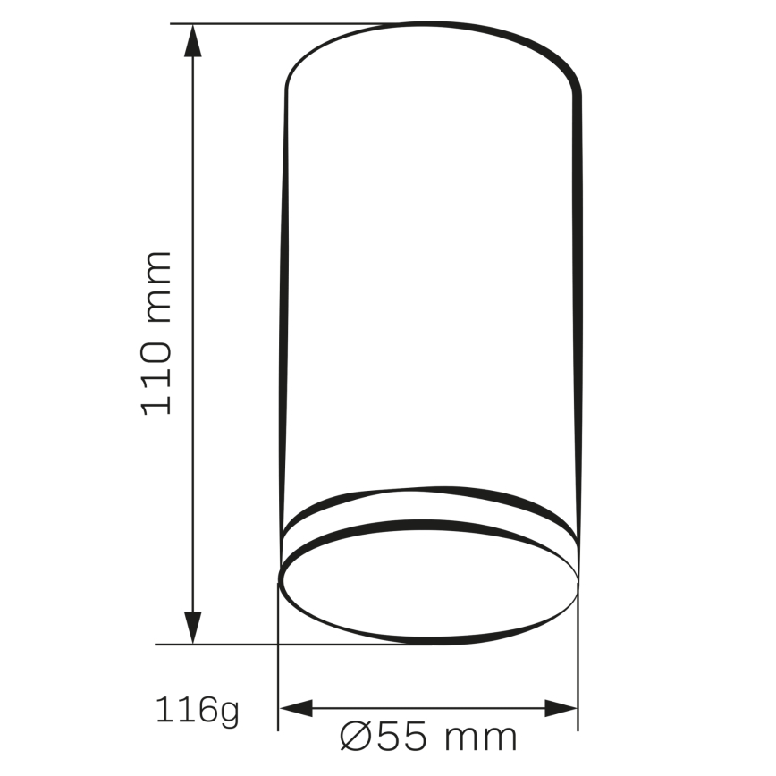 TURYN LED RGBW dimmējams vannas istabas spot gaismas 1xGU10/6,5W/230V 2700-6500K Wi-Fi IP44 balta