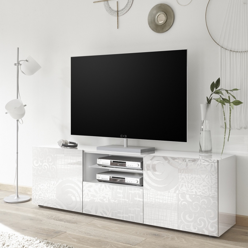 TV galdiņš ARIA balts