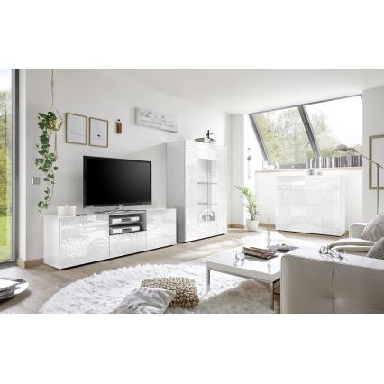 TV galdiņš ARIA balts