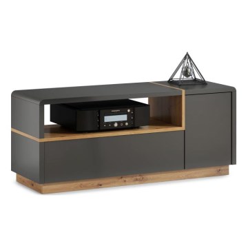 TV galdiņš FRED antracīta/ozols artisan