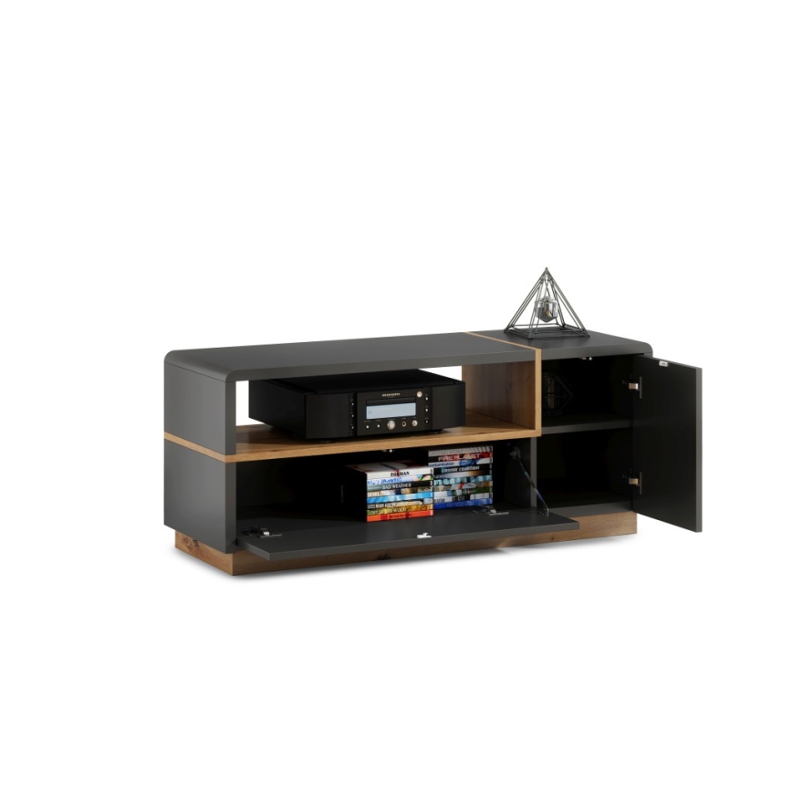TV galdiņš FRED antracīta/ozols artisan
