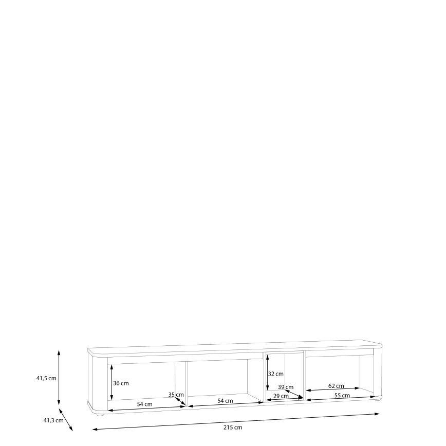 TV galdiņš INAR bēšs/brūns