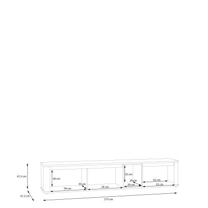 TV galdiņš INAR brūns/brūns
