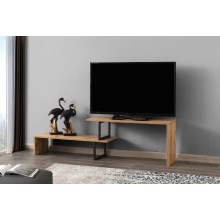 TV galdiņš OVIT 44x153 cm brūns/melns