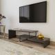 TV galdiņš OVIT 45x120 cm antracīta/melna