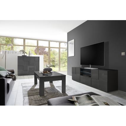 TV galdiņš SERIAN antracīts