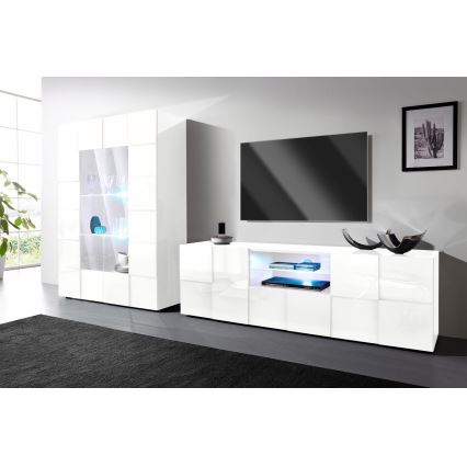 TV galdiņš SERIAN balts