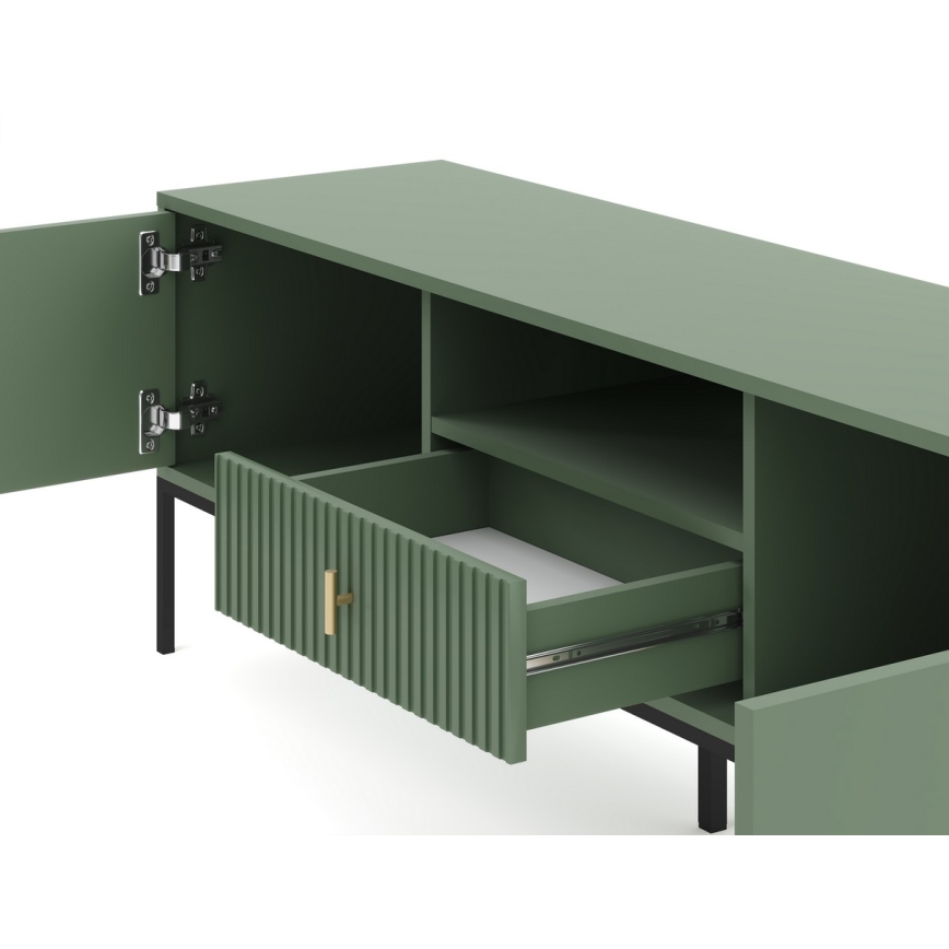 TV galdiņš SUE zaļš/melns