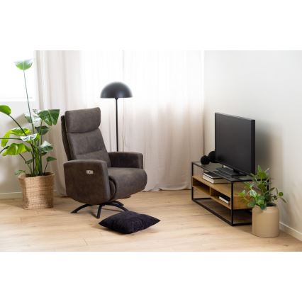 TV galdiņš ZEIN ozols/melna