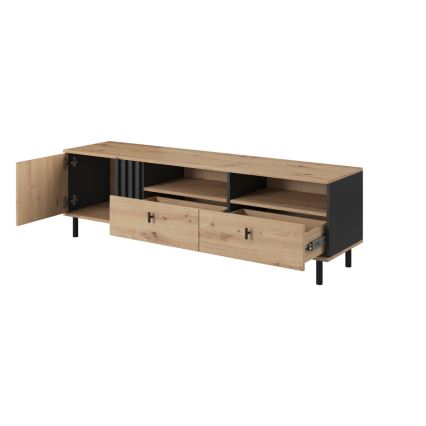 TV galds BADIA ozols/antracīts
