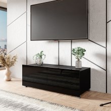 TV galds CALABRINI 37x100 cm melna