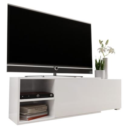 TV galds CLIF 40x180 cm balta