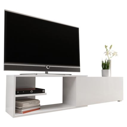 TV galds CLIF 40x180 cm balta