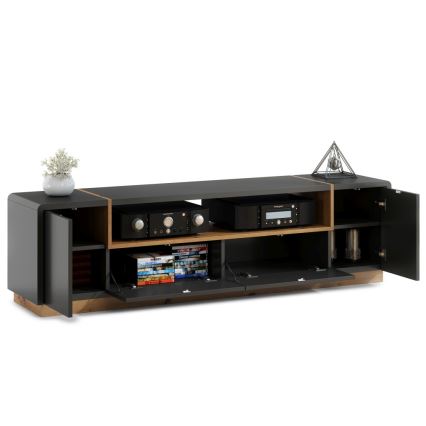 Televīzijas galds FRED antracīts/ozols artisan