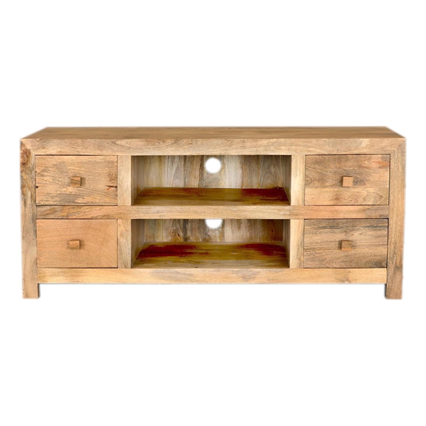 TV galds HINA 60x140 cm masīvkoks/mango koks